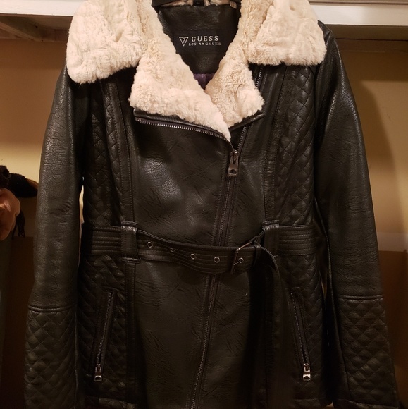 Guess faux leather jacket - Picture 2 of 3